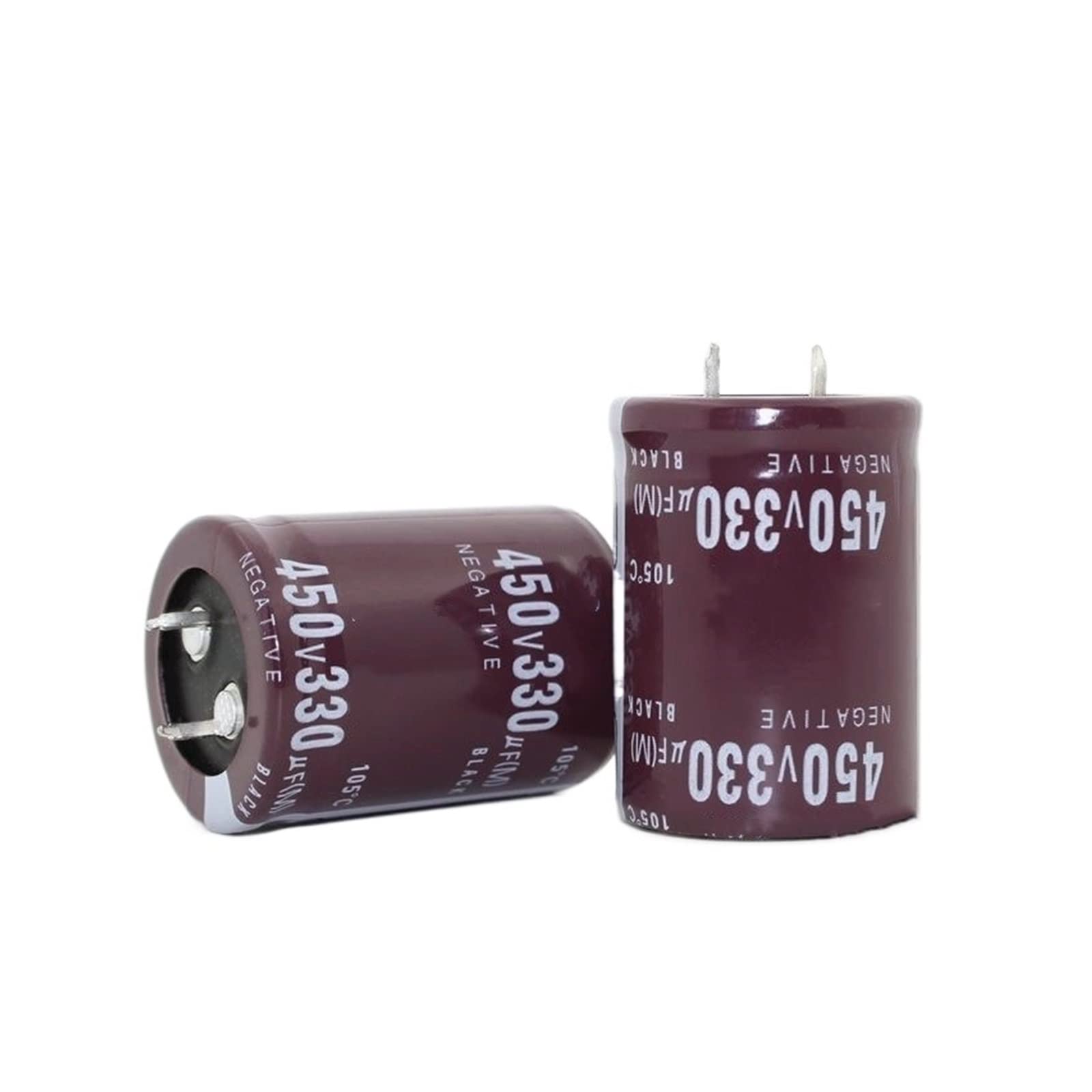 Condensateur électrolytique 330 uF 450 V 30mm * 40mm jambe courte lot de 5