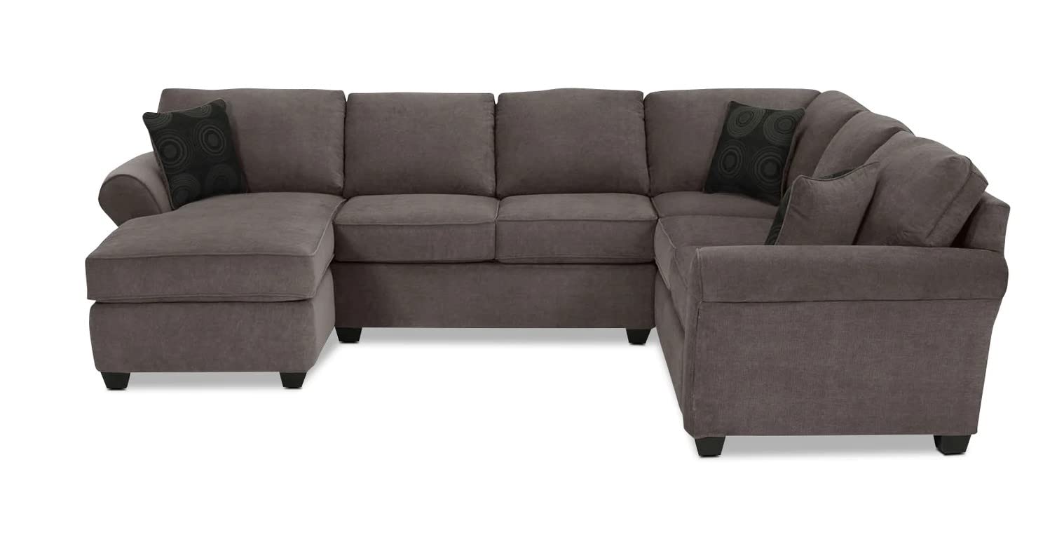 Alyssa 5 Seater L Shaped Sectional Living Room Sofa Set (Left Side,Grey)-image-23