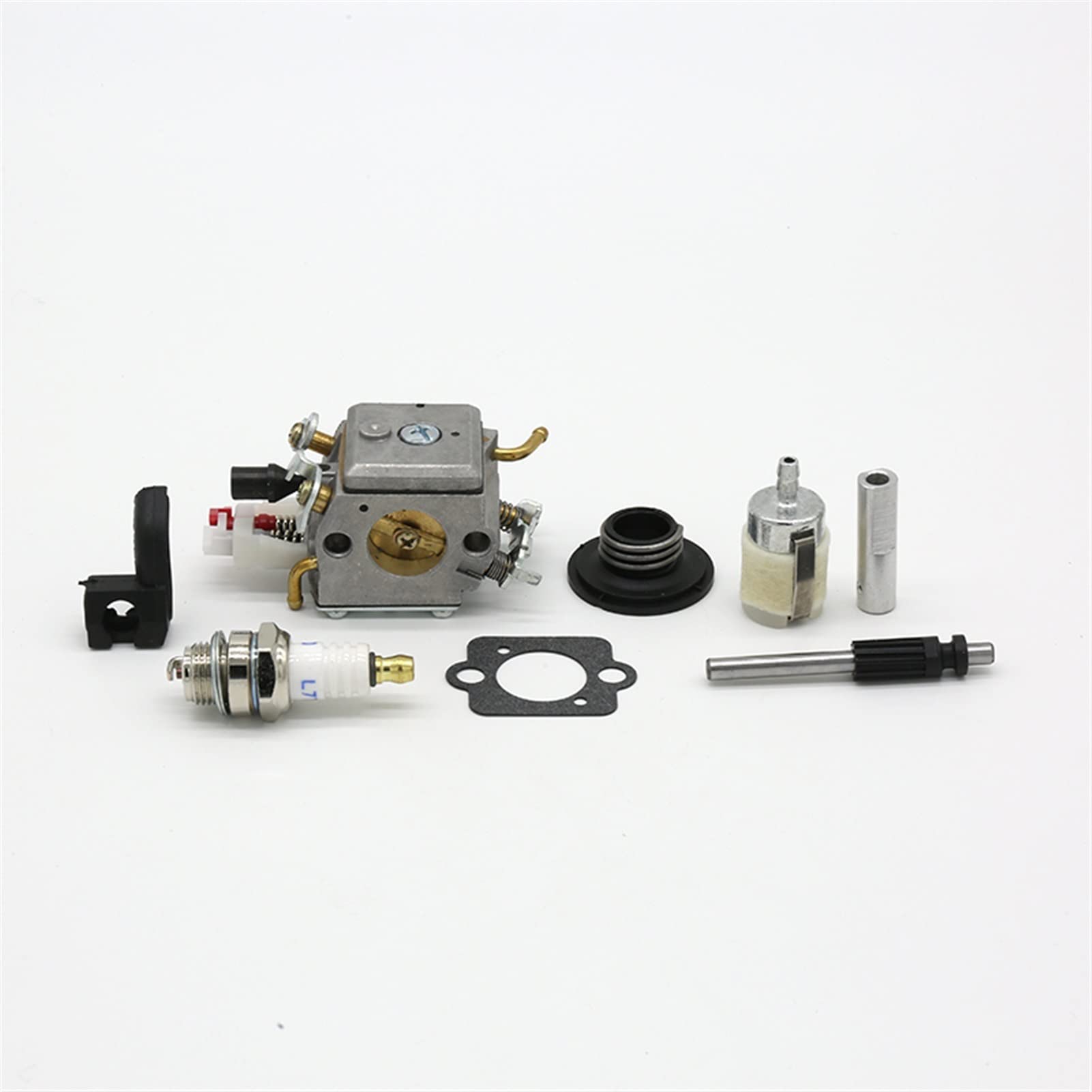 Kit ingranaggio a vite senza fine pistone pompa olio carburatore, for Husqvarna, 340 345 346 346XP parti motosega, for Zama, C3-EL18B Carb 503281812 Kit ingranaggio a vite senza fine per pompa o
