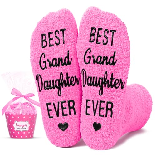 HAPPYPOP Granddaughter Gifts from Grandma Grandpa - Mothers Day Gifts for...