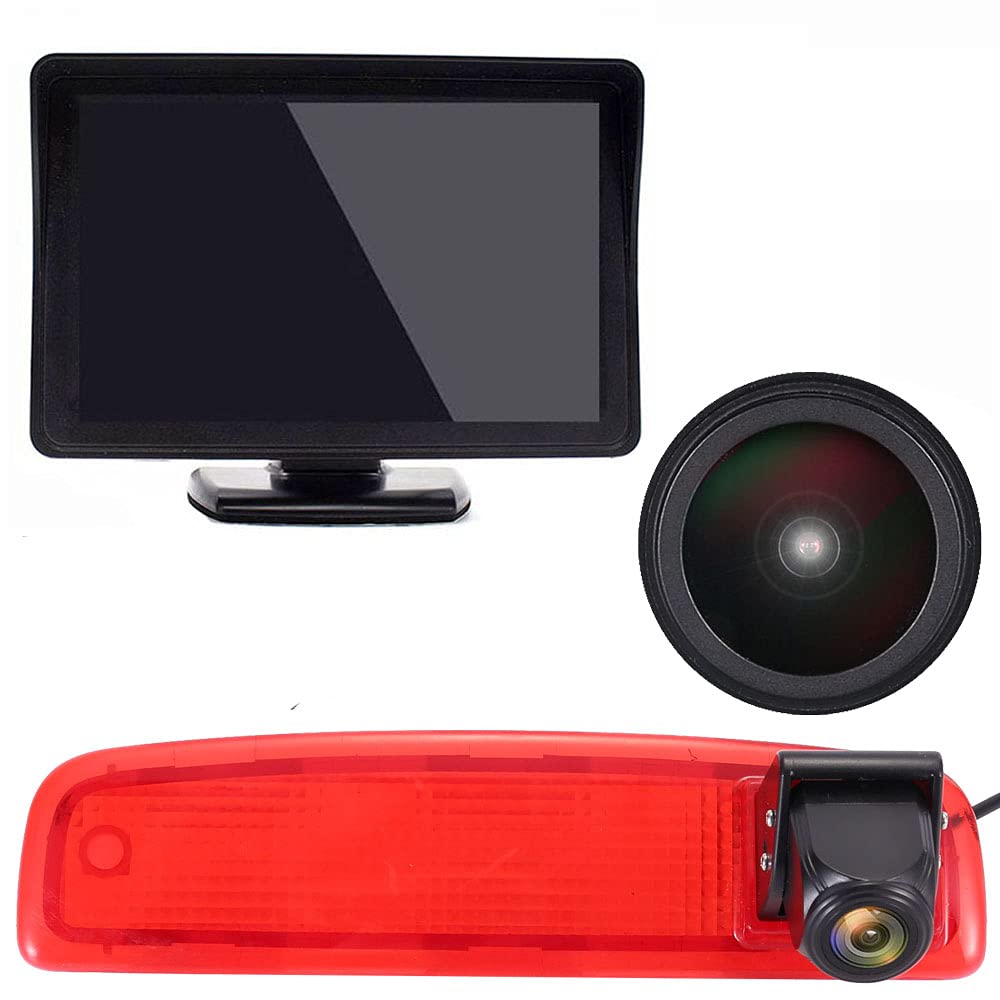 4,3 cala TFT LCD kolorowy wyświetlacz samochodowy + 1280 x 720 pikseli Super HD kamera cofania zamiennik do Renault Dacia Dokker Logan MCV Express furgon 62180802 89037432 8200690117 8200690118