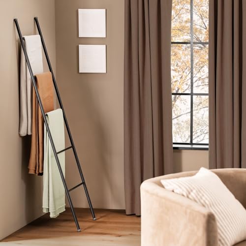 Mdesign 1037MDBA Metal Leaning Blanket And Towel Ladder thumb #4