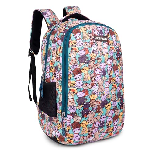 Image of ACEPACK 23.22L Backpack - Lightweight & Durable Polyester Bag for Work, Travel & School with Breathable Mesh Padding