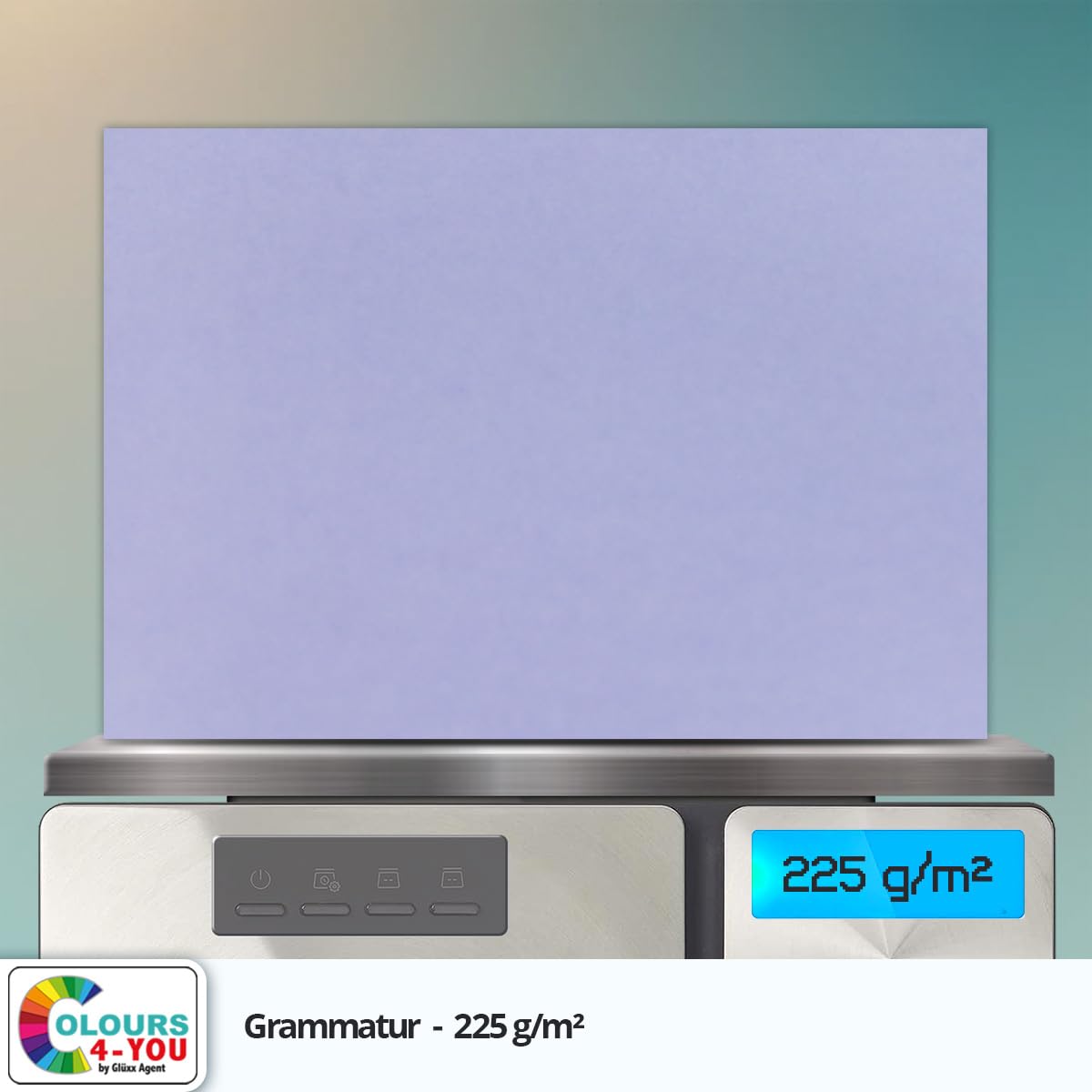 Colours-4-you papier do majsterkowania, 250 arkuszy papieru / kartonu, format A4, fioletowy, 21,0 x 29,7 cm, 225 g/m², arkusz plano, papier do majsterkowania, kolorowy karton