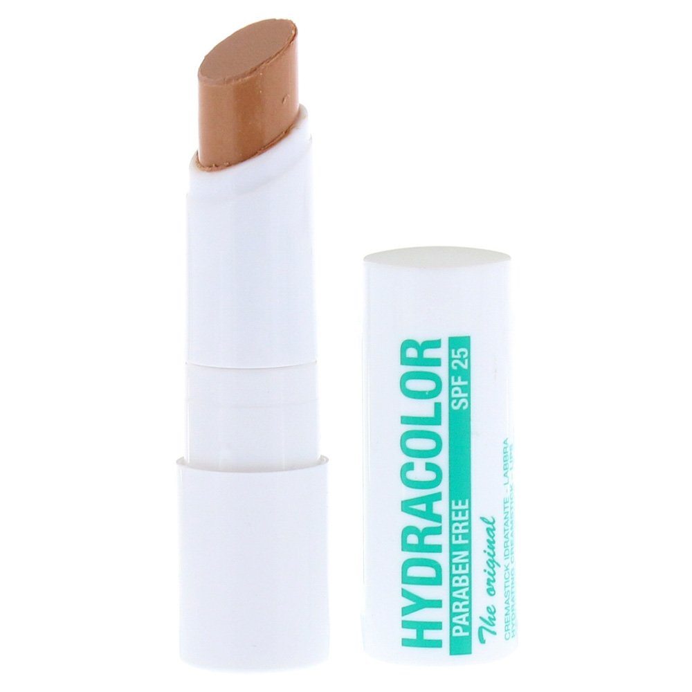 Hydracolor Lipstick with SPF 25, Lip Balm Stick, No. 22 Beige Nude, 15 ml