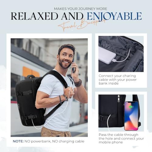 Sac Cabine Ryanair 40X30X20 : VMIKIV Sac a Dos Voyage Cabin Avion 40x30x20 Bagages Cabine Ryana... – Image 5
