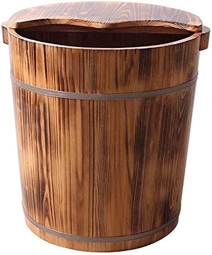 Spa de pies de madera artesanal para masaje miniatura 1