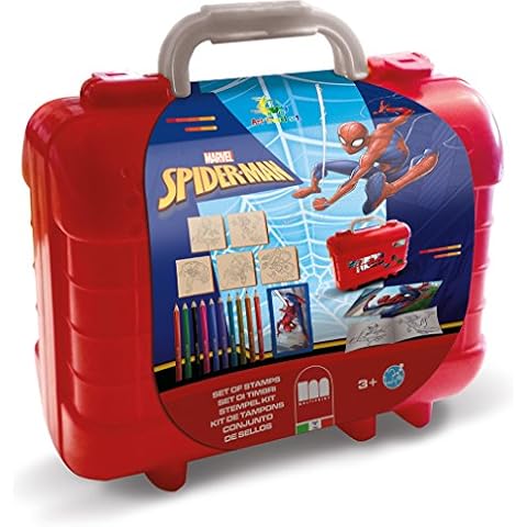 Multiprint- Spider-Man 42817-Pack 5 Sellos Cover