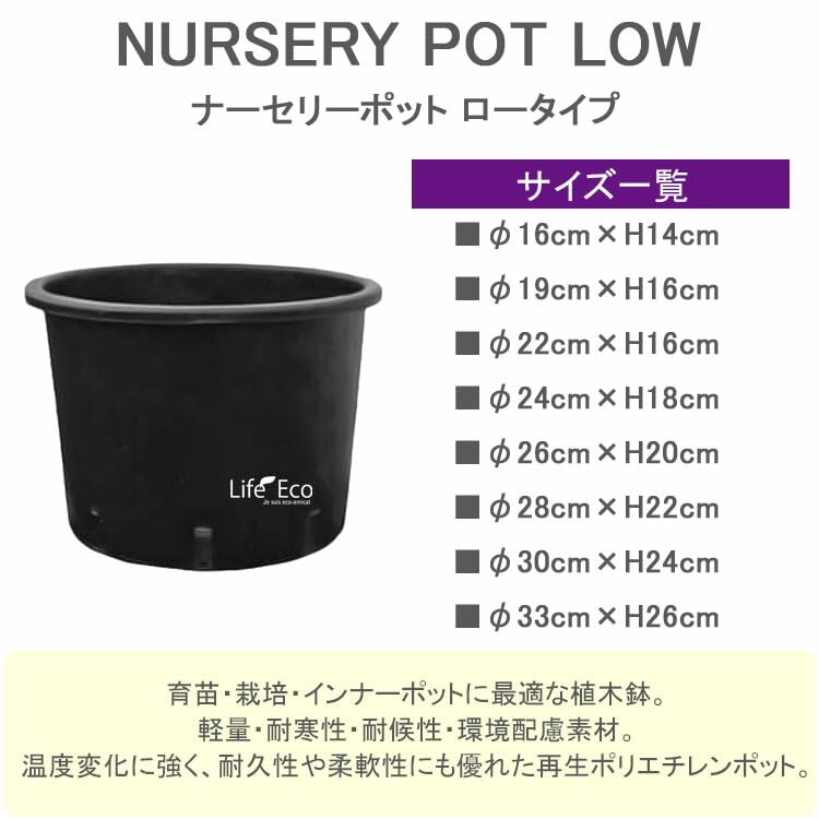 ナーセリーポット130ℓ　5個セット ナーセリーテラポット 4.5cm 黒 100個セット 多肉植物 サボテン