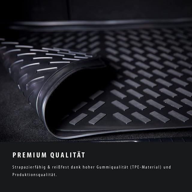 ELMASLINE 3D Kofferraumwanne für Cupra FORMENTOR 2020-2025 | Antirutsch mit 5cm Rand | Zubehör Kofferraummatte