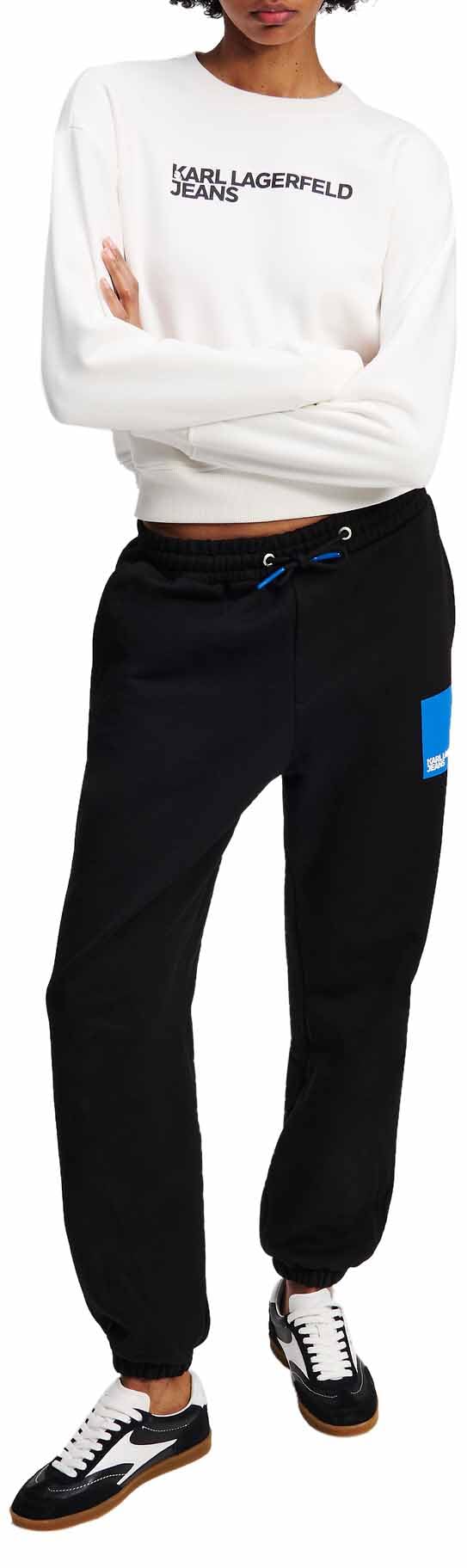 Karl Lagerfeld Jeans Relaxed Sweatpant - Pantalones de Chándal Mujer