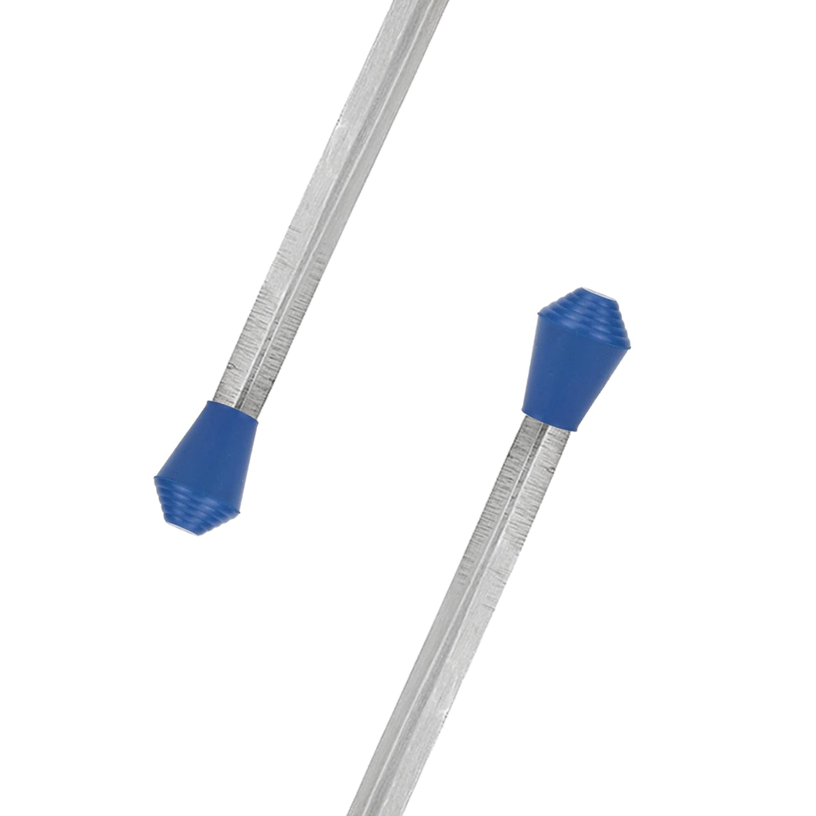 FEFOSAEP Fencing Practice Sword Foil/Epee Tips - Rubber Foil/Epee Tips for Practice Blades only (Pack of 10) (Blue-Epee)