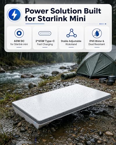 Starlink Mini Battery Pack 99Wh 27600mAh miniatura 5