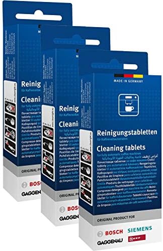 Bosch 3 x 10 temizleme tableti Siemens temizleme tabletleri kahve makinesi 310575 00310575 311769 00311769 TZ8001 TCZ8001 TCZ6001 TZ60001 clean protect - Görsel 1