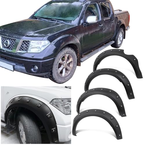 Guardabarros flares de 30 mm para Nissan Navara D40 2006-2014, extensiones de arco ABS