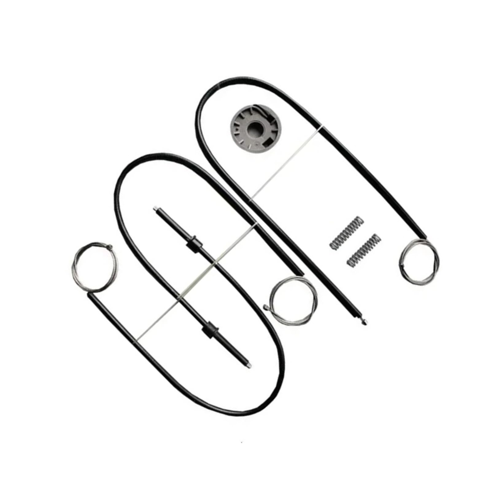 Mamefvbb One Color Window Regulator Slider Clips For Smart For Roadster Osf 2003-2005 Window Regulator Repair Kit Front Left Side