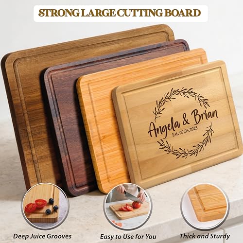 Tabla de Cortar de Bambú Personalizada 14x10 pulgadas miniatura 5