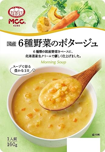 MCC 国産6種野菜のポタージュ 160g×10個
