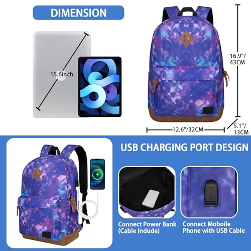 Image of Goloni Backpack for Men Women,Travel Laptop Backpack, Water Resistant 17.3 Inch USB Charging Backpack, Large Capacity Work Commute Bag