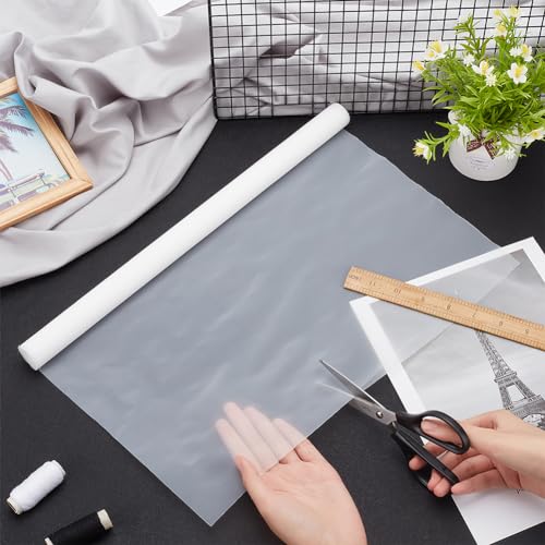 BENECREAT 4 m X 40 cm Feines Filternetz Aus Nylongewebe, Weißer Mesh-Filter Gewebtes Netz Farbe Nylon Filtergewebe Filtertuch Für Heimbrauen (150 Netz)