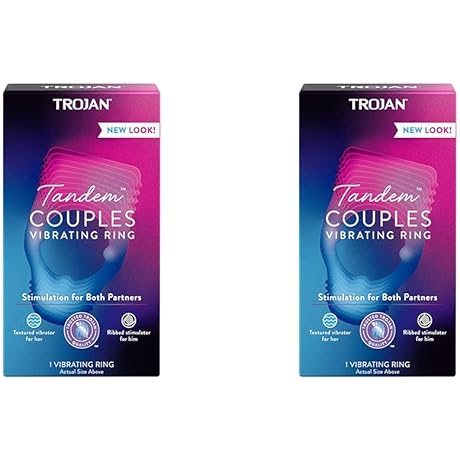 Trojan Vibrations Pleasure and Performance Ring for Couples