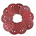 Price comparison product image 80PCS Sanding Discs Pads, Invool Hook and Loop 8-Holes Sandpaper 40 60 80 100 120 150 180 240 320 400 Grits Assorted for Random Orbital Sander (125mm)