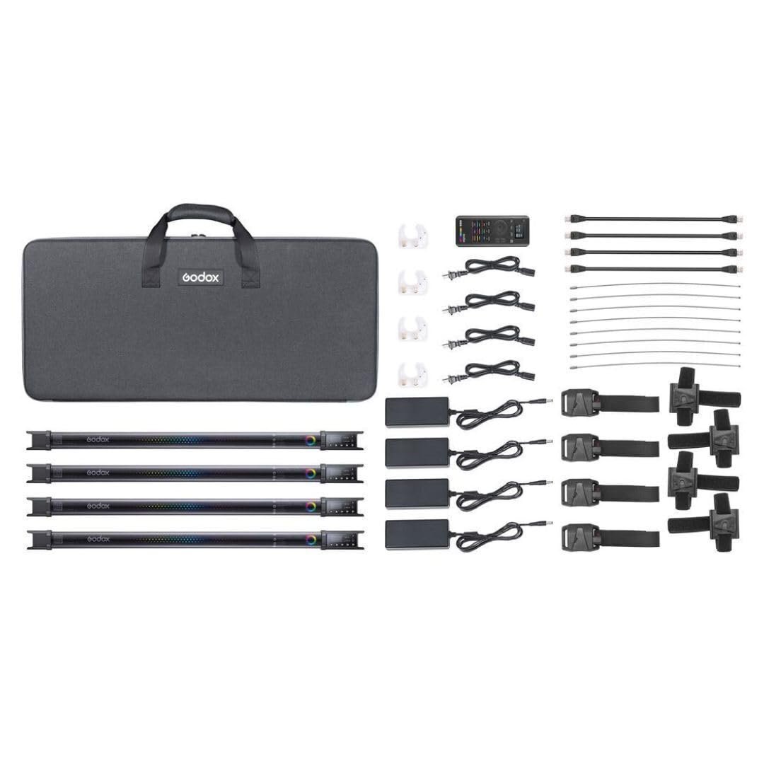 Amazon.com : Godox TL60 Tube Light 4-Light Kit | 36000 Colors for