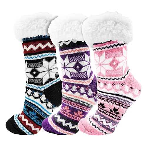 Fluffy Sherpa Slipper Socks