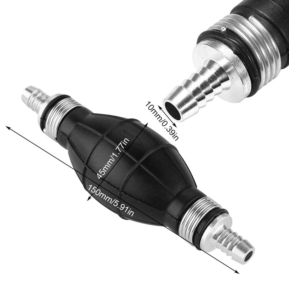 2 Pompe Manuali Per Carburante Da 10mm - Trasferimento Gasolio, Benzina, Acqua - Foto 10