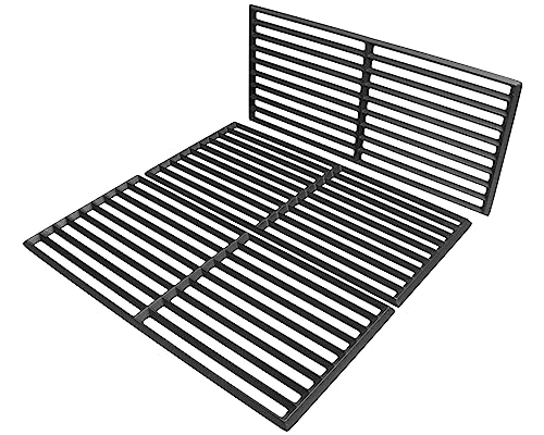 SafBbcue Cast Iron Cooking Grates 4-Burner