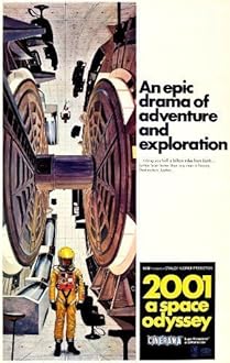2001 A Space Odyssey Vintage Sci-FI Movie Poster (A2 Size)