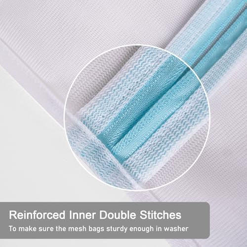 Polecasa Lead-Free Premium Soft Fine Mesh Laundry Bags With Sturdy Zipper For Delicates thumb #3