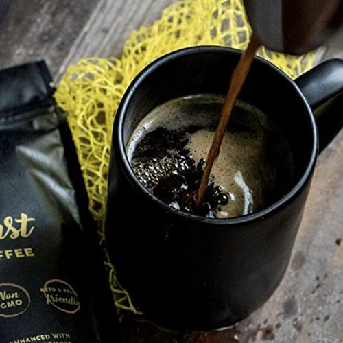 Neuroast Organic Ground Mushroom Coffee - Five Superfood Mushrooms Including Lion's Mane And Cordyceps - Enhanced Energy & Focus - Nootropic Blend For Cognitive Support (Classic Roast) #TOP3