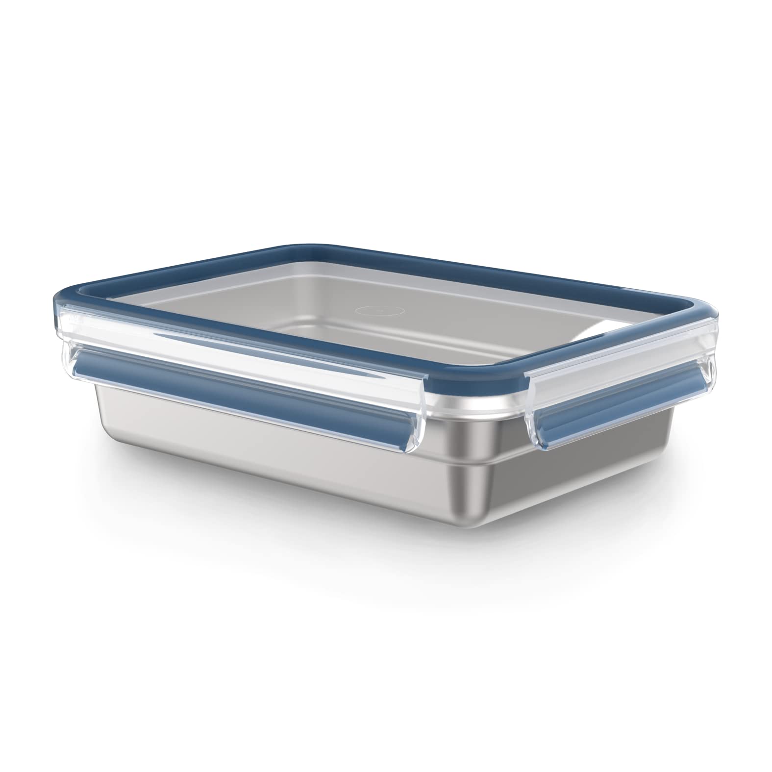 Emsa N11505 Contenitore Clip & Close In Acciaio Inox, 1,2L, Ermetico E Versatile