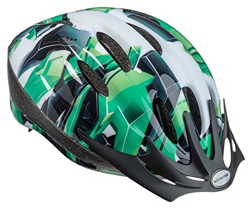 Schwinn Bike Helmet Intercept Collection, Youth, Green