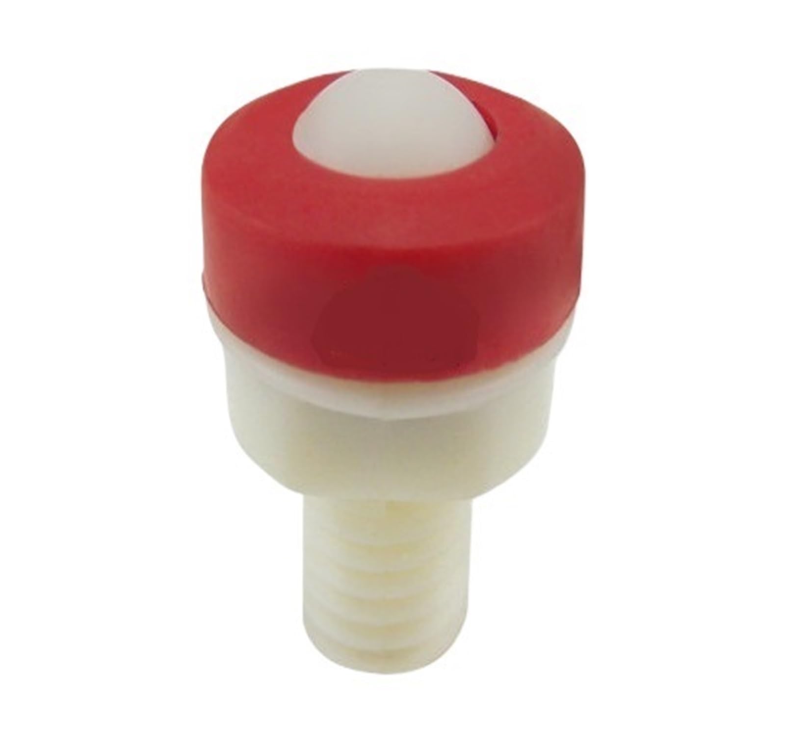 DINGGUANGHE-CUP Ball Casters NL-15N 15mm Plastic Ball M8 Bolt Anti Rust Roller Wheel Castor Anti-corrsion ABS Nylon Ball Transfer Unit Caster Industrial Casters