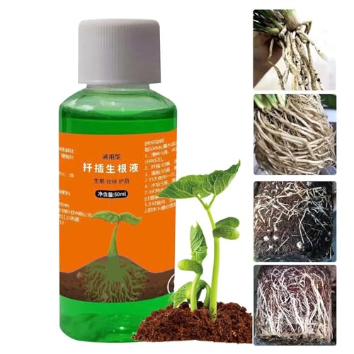 COMFOLIVING Estimulador de crecimiento de raíces, Estimulador de raíz para plantas | Líquido promotor de enraizamiento de plantas,Líquido estimulador de enraizamiento para esquejes, rápido y efectivo