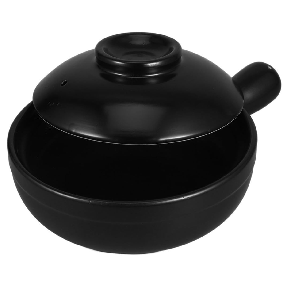 ULTECHNOVO Cazuela de Barro Tradicional Olla de Terracota con Tapa Ollas para Cocinar Arroz para Guisar para Uso Cocina