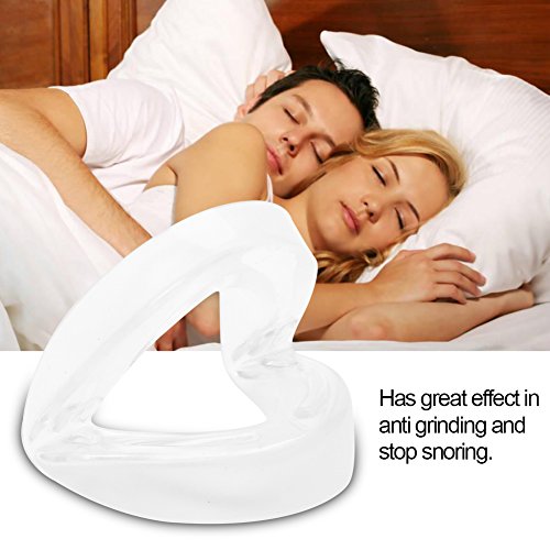 Dispositivos anti ronquidos, Anti dientes rechinar protector bucal Cuidado dental Protector bucal plegable Bruxismo Guardia Apnea Ayuda boquilla de doble capa