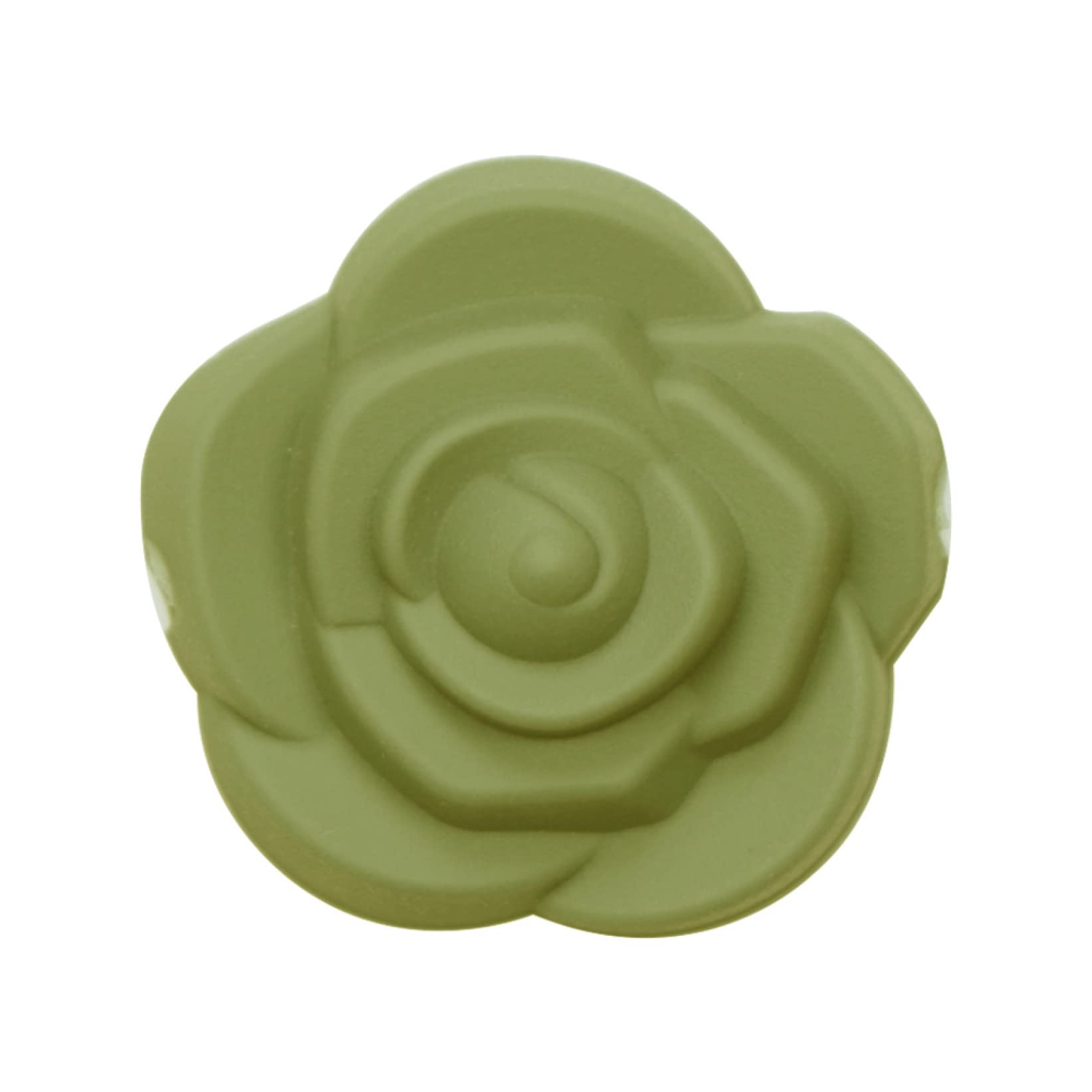 20pcs Silicone Flower Beads for DIY Bracelet Earring Charm Keychains Pendants Craft Beads Jewelry Making Accessories