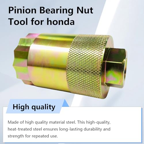 Image of Pinion Bearing Nut Tool for Foreman Rubicon Rancher 350 420 500 520 | Differential Pinion Bearing Lock Nut Socket, for TRX 350 350D TRX300FW 350FE /FM 420 500 520