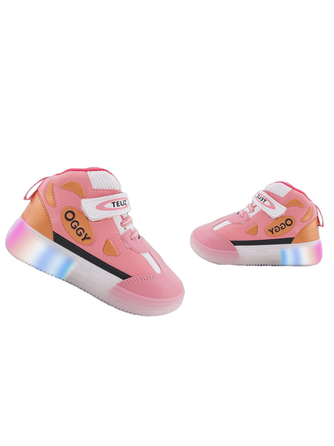 PASSION PETALS Oggy Printed LED Light Shoes for Kids Girls and Boys of Age 18Months - 4 Years - Pink (B0D5R8YN6S) Amazon Price History, Amazon Price Tracker