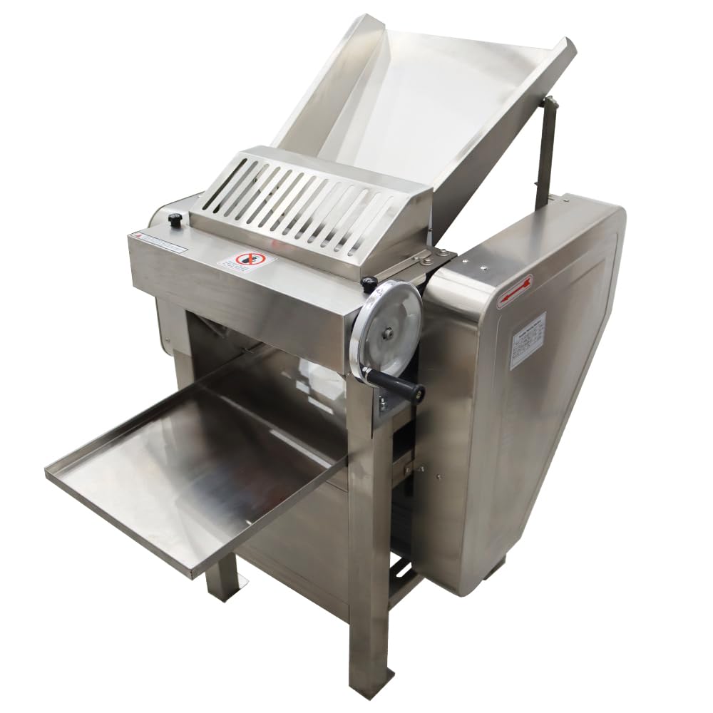 HayWHNKN Commercial Dough Sheeter Pasta Dough Roller Sheeter Machine 11.8inch for Croissant Pastry Puff Pastry Pizza Noodle Bakery Pasta Roller Press Machine 2.2kw 110v 150kg/h