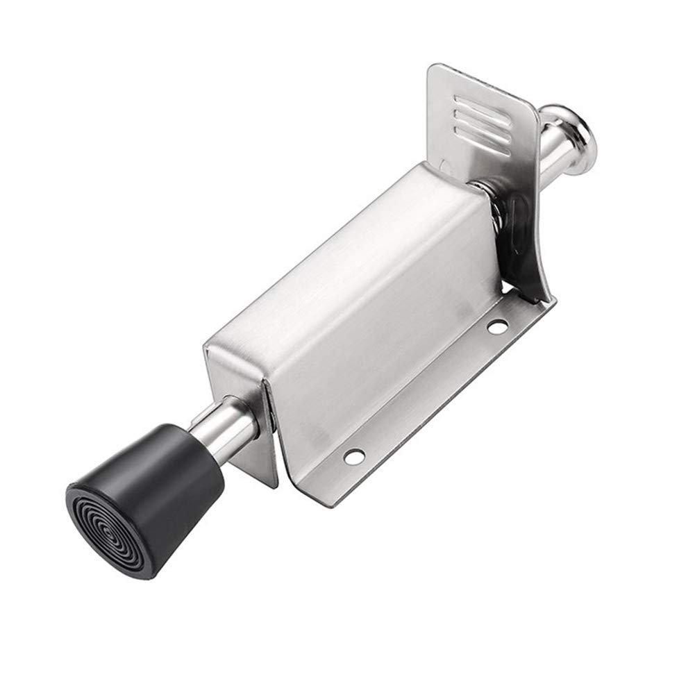 Spring Loaded Door Stop, Tiberham Heavy Duty Kick Down Door Stopper