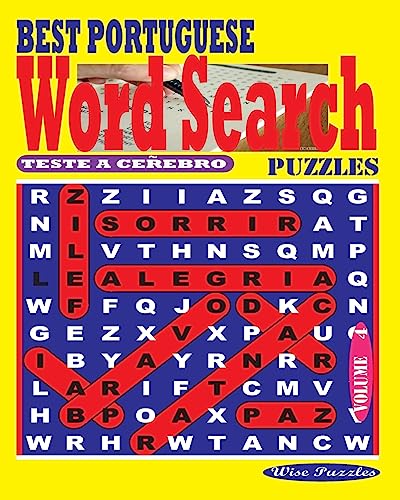 BEST PORTUGUESE Word Search Puzzles. VOL.4 (Portuguese Edition)
