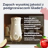 Glade PlugIns Refills odświeżacz powietrza, sceniczne i niezbędne oleje do domu i łazienki, jabłko cynamon, 3,35 Fl Oz,