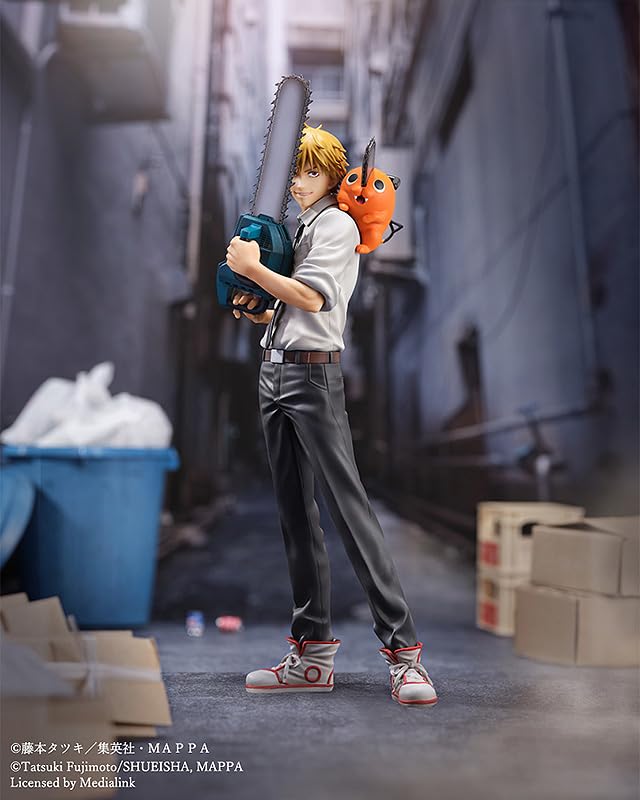 Amazon.co.jp: チェンソーマン:デンジ&ポチタ 1:7スケール PVC
