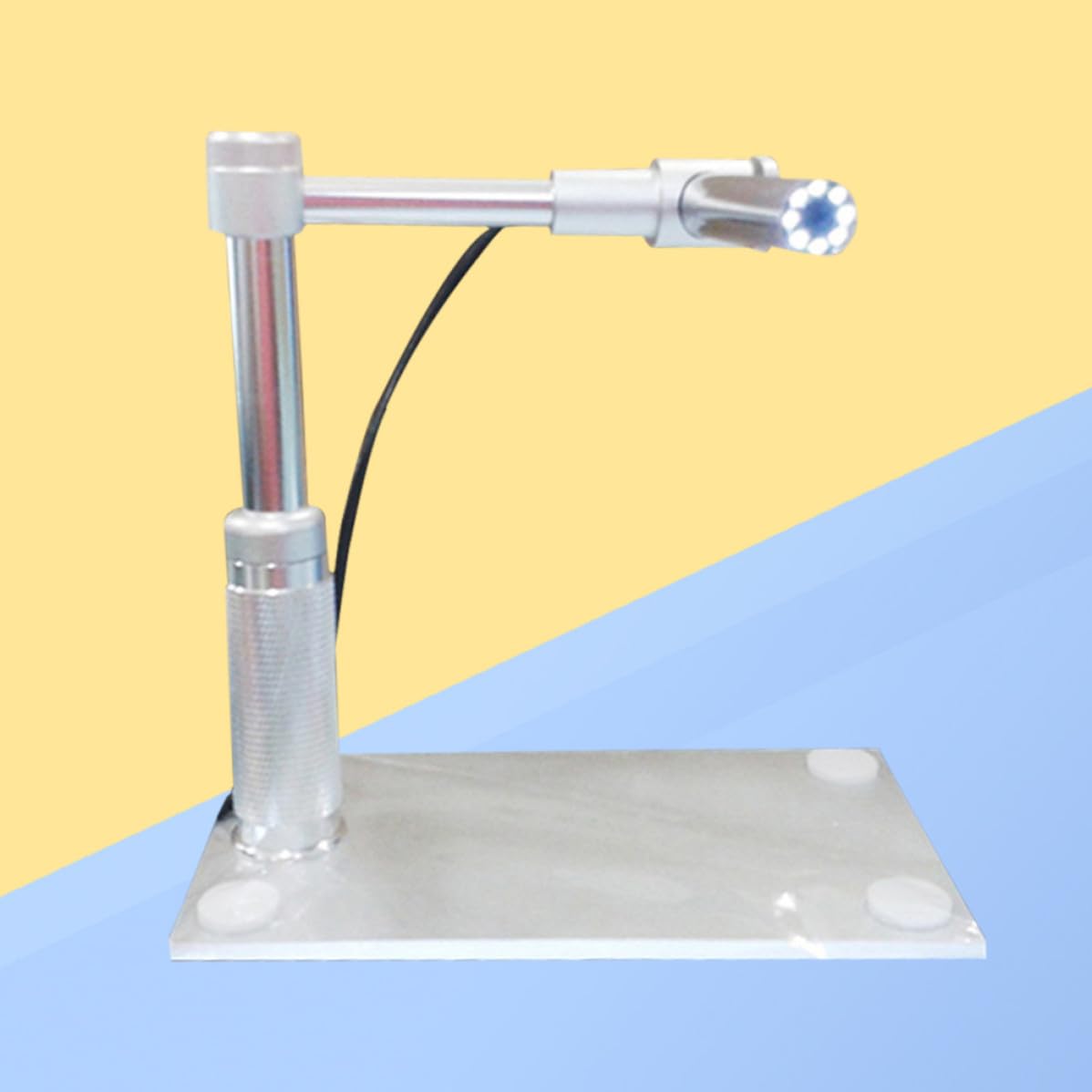 DOITOOL Microscopio Digital Soporte Incluido 600x USB Portátil con 8 Luces LED Ajustables Aumento de Alta Resolución, Compatible con Windows Xp/vista/7/8 para Inspección Electrónica