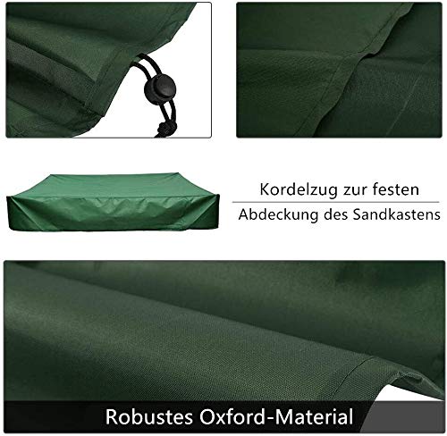 Uyoyous Copertura per sabbiera 150 x 150 cm, telo