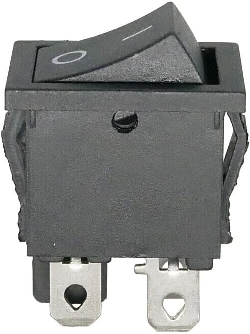 Rocker Switch For Shop Vac QSP 10 Gallon Wet Dry Vac - Black, Manual Operation